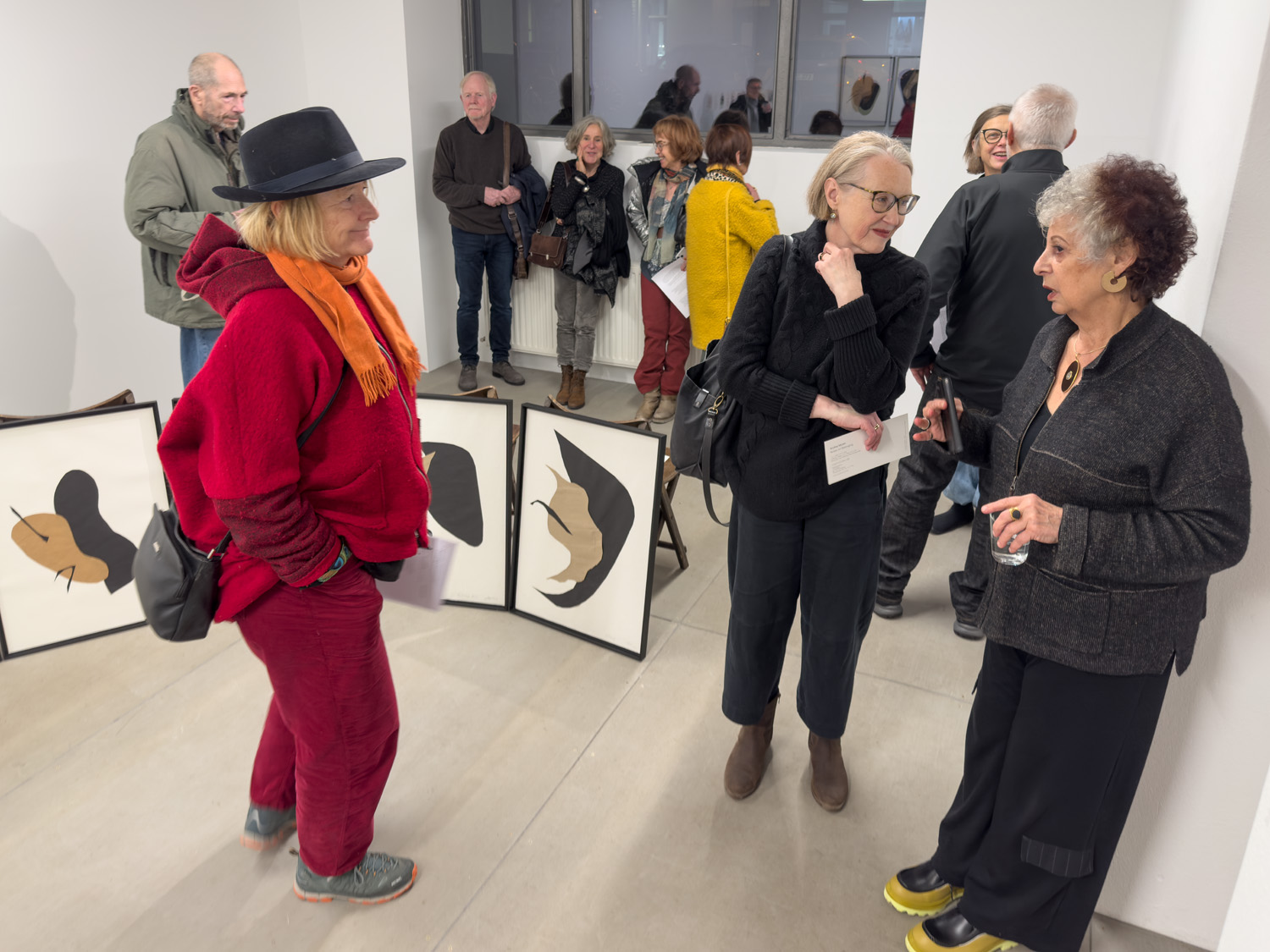 Andrea Morein, Notes on Belonging, Ausstellung in der Galerie der Kunststiftung K52, Berlin, Eröffnung